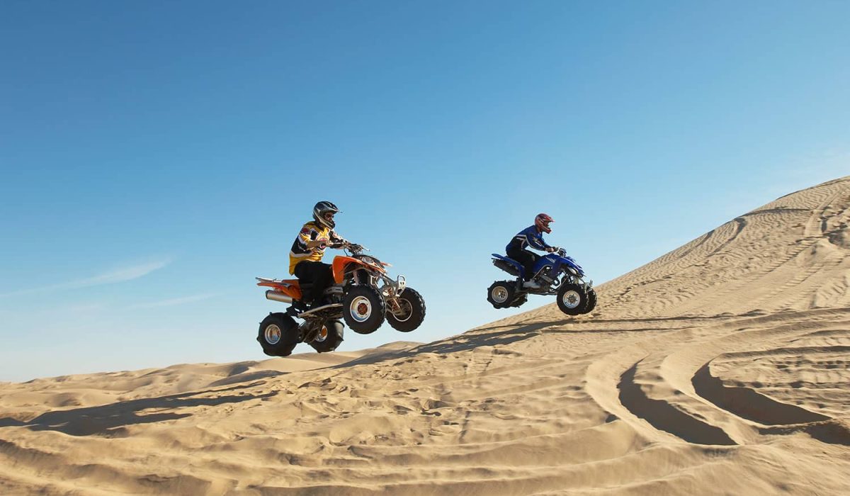 quad-biking